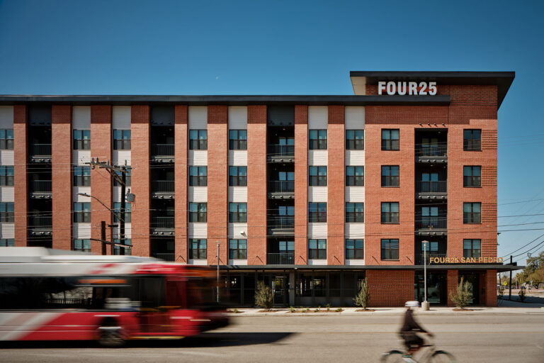 Four25 San Pedro is among the first permanent supportive multifamily developments within the San Antonio metro area.